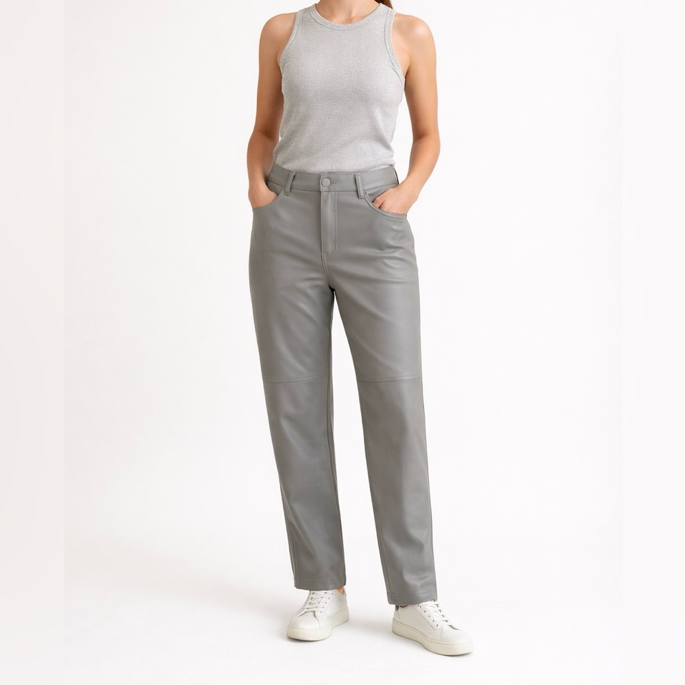Joe fresh faux leather pant/ size 4
